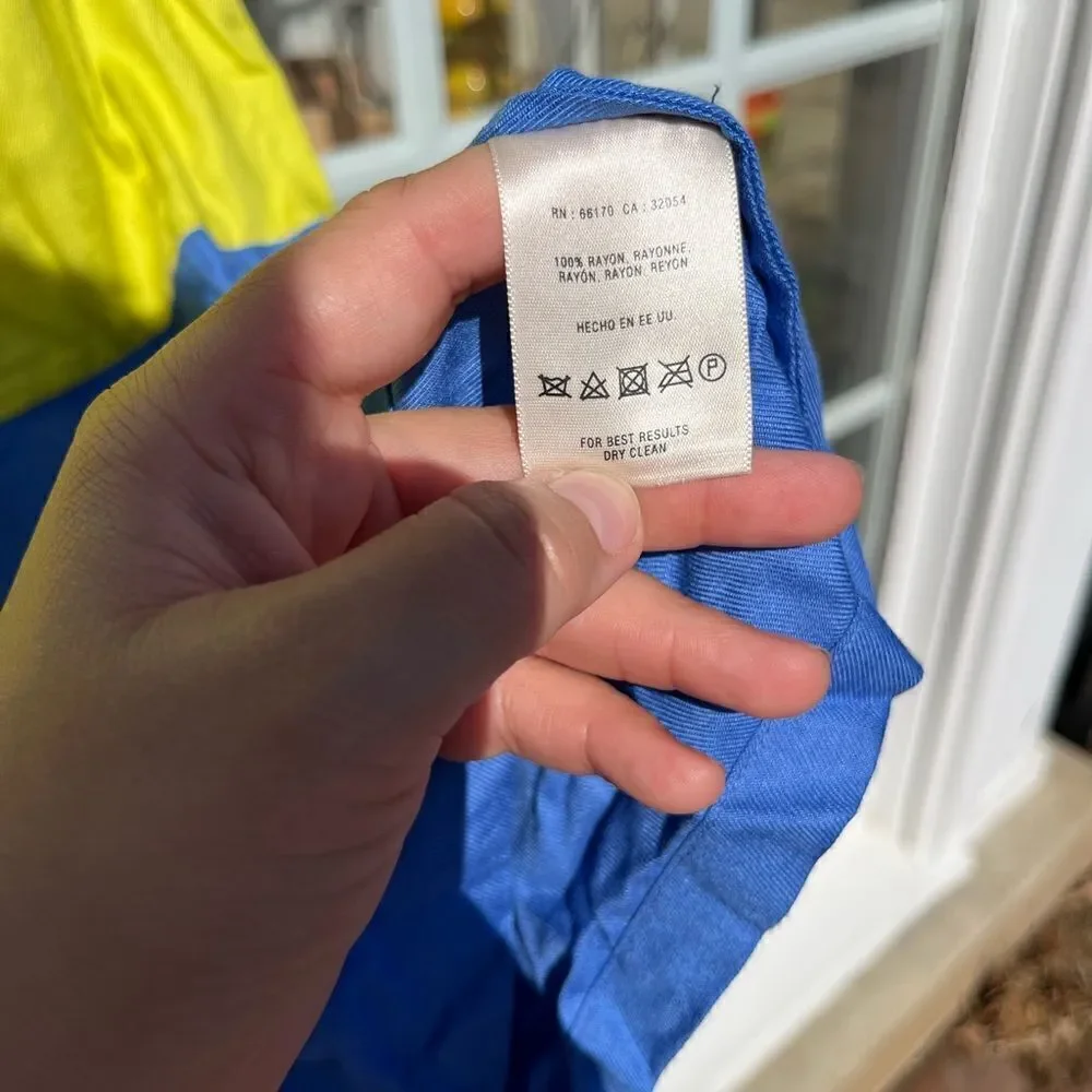 Anthropologie Maeve Colorblocked Dress
